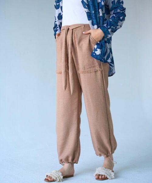 Relaxed Fit Latte Pants