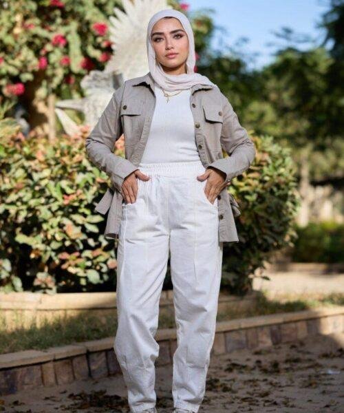The Sleek Pants ( Off White )