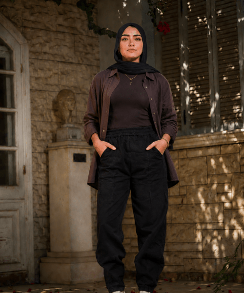 The Sleek Pants ( Black )