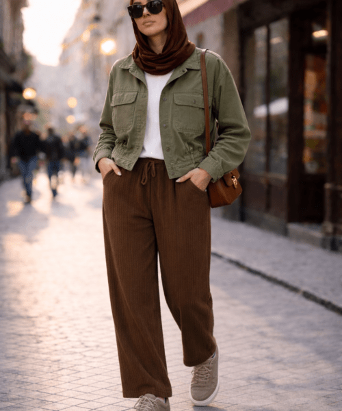 The Crinkled Pants (Brown)