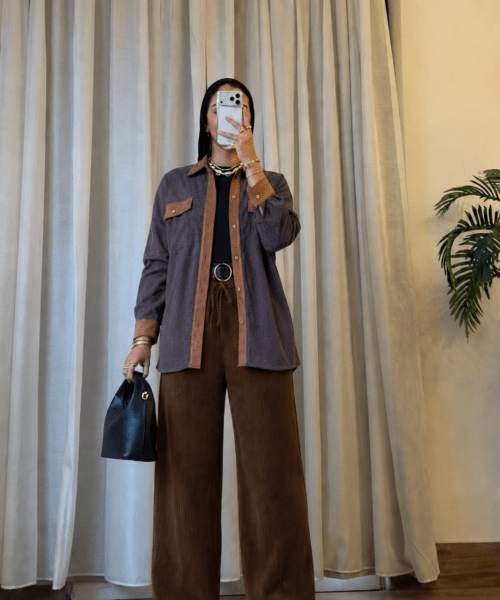 The Crinkled Pants (Brown)