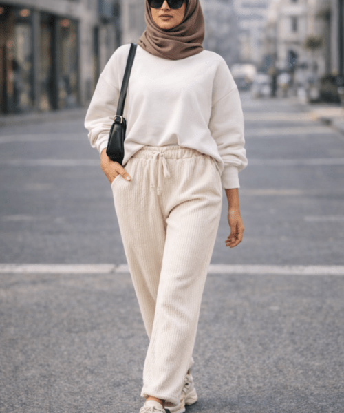 The Crinkled Pants (Light Beige)