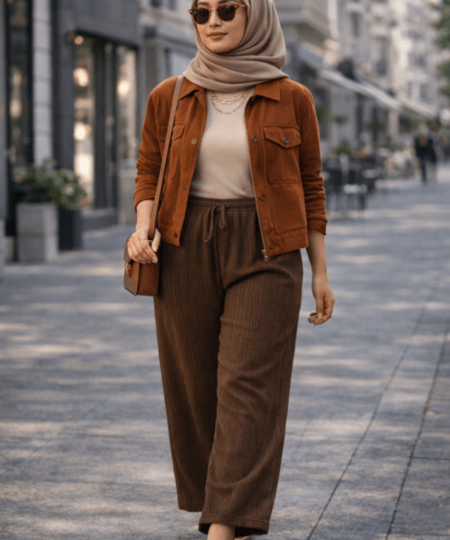 The Crinkled Pants (Brown)