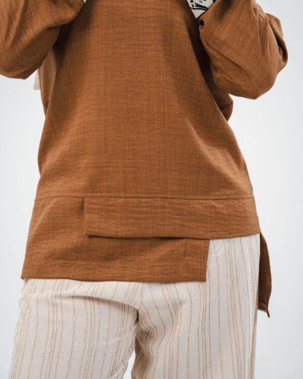 The Accent Cuff Blouse - Image 6