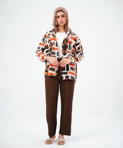 The Crinkled Pants (Brown)