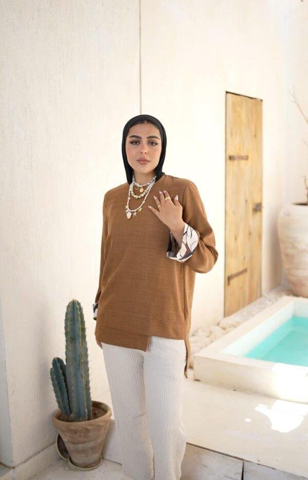 The Accent Cuff Blouse - Image 4