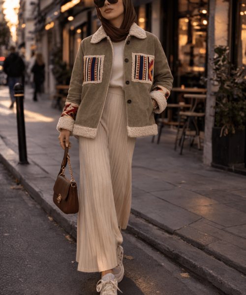 Western Tribe Jacket (Olive)